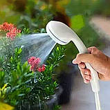 Портативний душ із насосом на акумуляторі та зарядкою від USB переносний мобільний для дачі та кемпінгу, фото 9