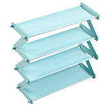 Відкрита полиця для взуття Supretto Shoe Rack, 4 полички (8655), фото 4