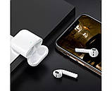 Навушники бездротові HOCO EW02 Plus True wireless Bluetooth білі, фото 8