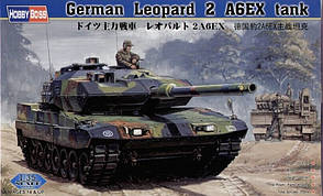 Leopard 2 A6EX. Збірна модель танка у масштабі 1/35. HOBBY BOSS 82403