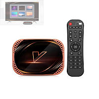 ТВ бокс Android 11 Smart TV, 4/64ГБ, Vontar X4