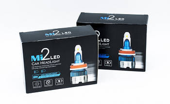 LED лампи HeadLight Mi2 56Вт 6000Лм 6000К 9-16v H3