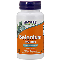 Селен Now Selenium 200 mcg 90 caps