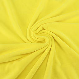 Велюр  ясно-жовний