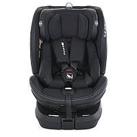 Автокресло детское EL CAMINO ME 1109 i-BASE Jet Black (г-пы 0+I,II,III), 0-36кг, с-ма isofix, черный