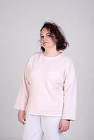Світшот Pocket Morning Eva Tailor, колір пудра, розмір XL (50-52)