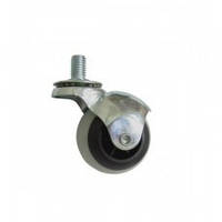 Ролик гумовий d-40 круглий із гвинтом м-10