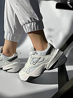 Женские кроссовки Nike M2K Tekno White белые кроссовки найк м2к текно