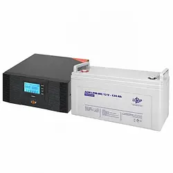 Комплект резервного живлення LogicPower B1500 ДБЖ + мультигелева батарея 1440 W (20000)