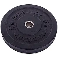 Блины (диски) бамперные для кроссфита Zelart Bumper Plates TA-2676-15 51мм 15кг черный