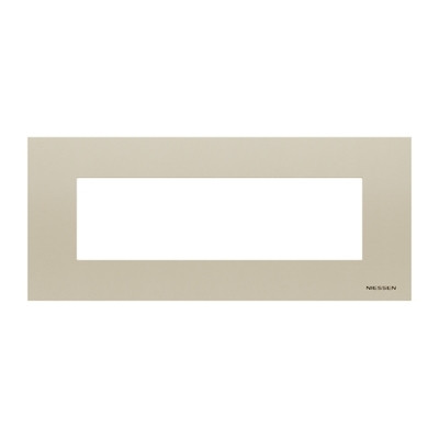 Рамка Niessen Zenit 7 модуля N2777 CV Шампань (2CLA277700N1901)