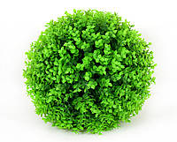 Декоративний круглий самшит 36см - Трава эвкалипта (штучний круглий зелений шар)