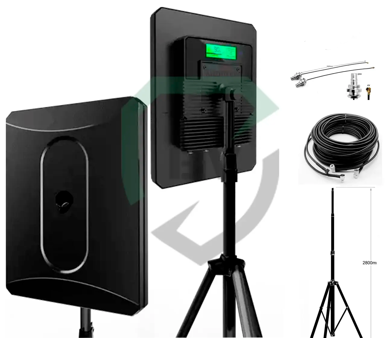 Комплект посилення сигналу ALIENTECH DEIMOX Signal Booster Range Extender з кабелем RG-8 20 метрів і штативом