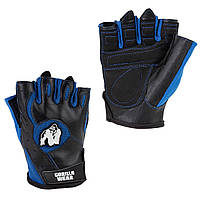 Перчатки для фитнеса GORILLA WEAR Mitchell Training Gloves Black/Blue