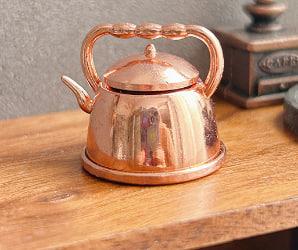 Мініатюра чайник 2.8 см Рожеве золото, фото 1