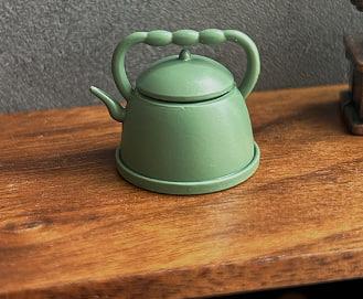 Мініатюра чайник 2.8 см Зелений