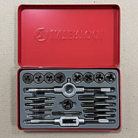 Набір плашок і мітчиків, 20 од M3-M12 INTERTOOL SD-8021