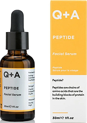 Пептидна сироватка для обличчя Q+A Peptide Facial Serum 30ml (оригінал оригінал Англія)