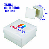 Коробка з друком логотипа 200*200*100 Брендовані коробки малим тиражем, фото 2