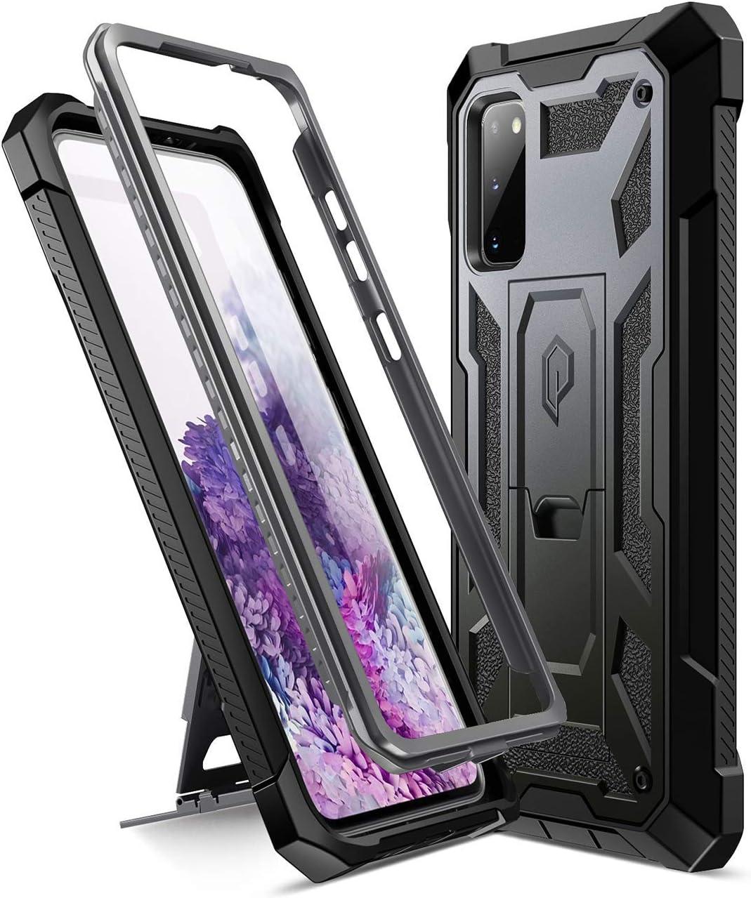 Захисний чохол Poetic Spartan Gun Metal для Samsung Galaxy S20 SM-G980, фото 1