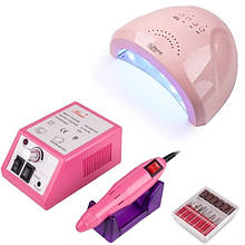 Набір лампа SunOne 48 Вт. + фрезер Lina Mercedes 2000 на 20000 об./мин, 10 Вт.