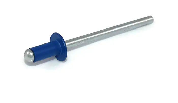 Заклепка 4,0x8,0 пофарбована RAL 5010 500 шт