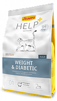 Сухой корм Josera Help Weight & Diabetic Cat Поддержка при ожирении и диабете - 2 кг