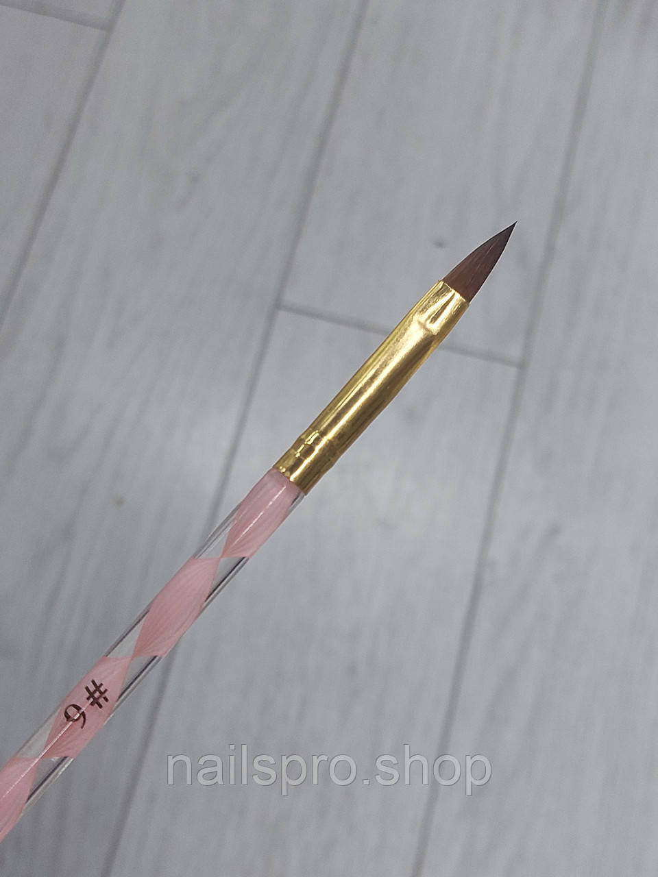 Пензель манікюрний для акрилу No6, фото 1
