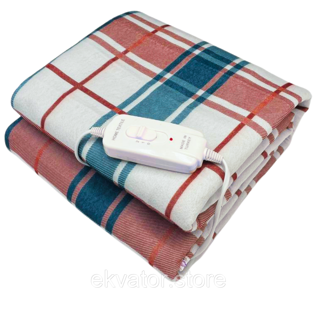 Електричне простирадло з підігрівом Electric blanket, 60х130 см, 2 роки гарантії, Туреччина
