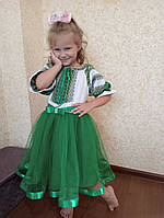 Плаття для дівчинки "Мар'яна" зелене