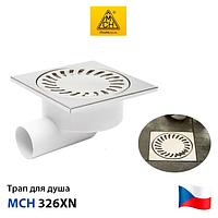 Душевой трап c сухим сифоном MCH 326XN / 150х150 / DN50