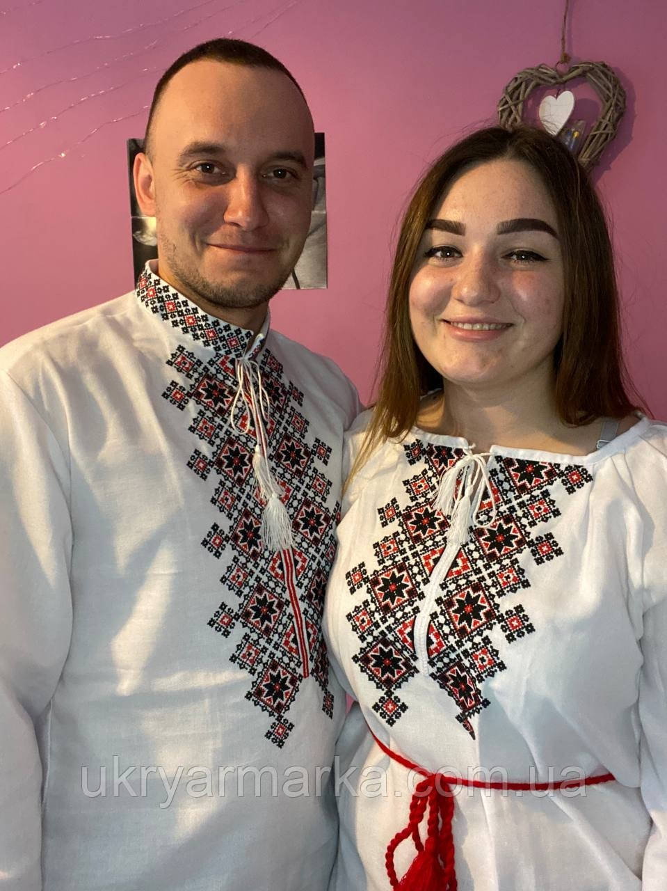 Вишита пара "Космацька зоряна"