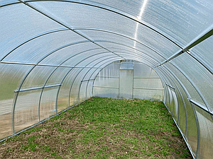 Теплиця 4х10м "Скеля" з полікарбонатом 4 мм