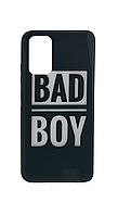 Чехол Glass Case для Xiaomi Redmi 9T бампер black bad boy