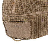 Шапка Helikon-Tex RANGE Beanie - Grid Fleece Coyote, фото 2