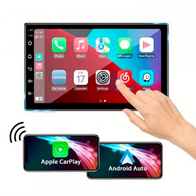 Автомагнітола MP5 CJ CP607 BT з підтримкою Apple Carplay 4G-32G 2din плеєр з USB і SD
