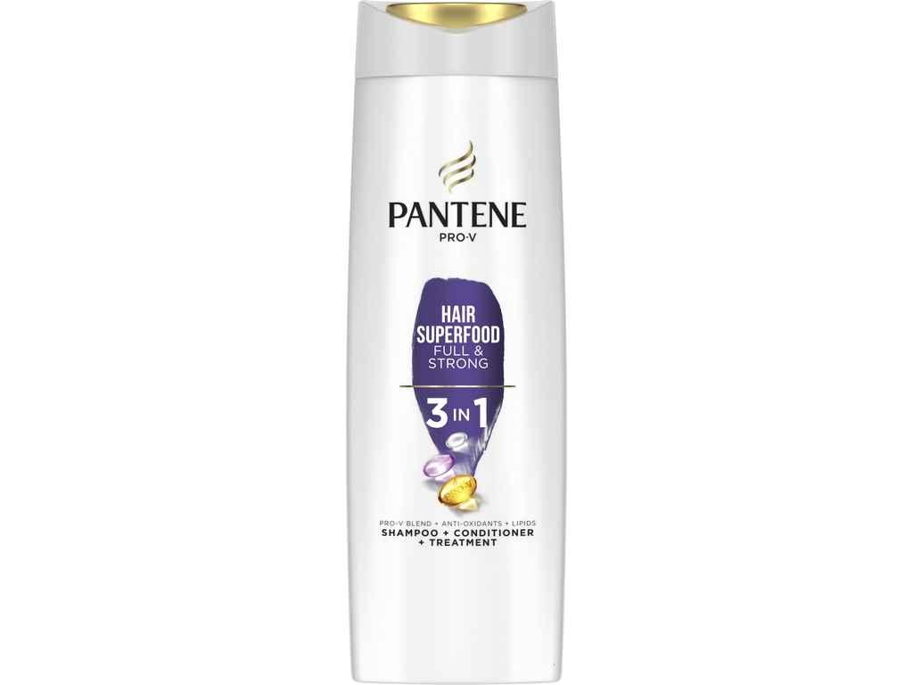 Шампунь 360мл для волосся 3 в 1 Живильний Коктейль ТМ PANTENE