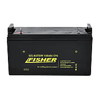 Гелевый аккумулятор 100Ah Fisher 12V