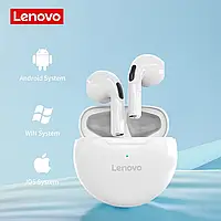 Бездротові стерео навушники Lenovo HT38, Bluetooth, Type C, з мікрофоном, водонепроникні