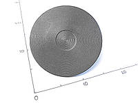 Электроконфорка для плит Ø145 со встраиваемым тэном 1000w