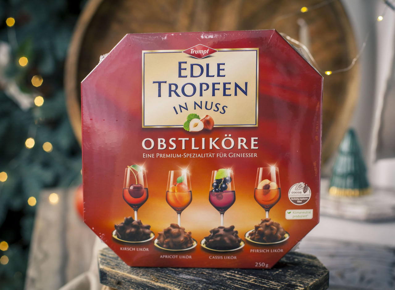 Цукерки з алкоголем Edle Tropfen Obstlikore 250 гр. Німеччина