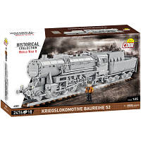 Конструктор Cobi Локомотив Kriegslokomotive Class 52 1:35, 2476 деталей (COBI-6281)