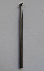 Фреза хірургічна куляста з поперечною насічкою різальних граней (Німеччина) Прямий наконечник, фото 3