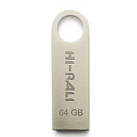 Флеш-накопитель USB 64GB Hi-Rali Shuttle Series Silver (HI-64GBSHSL) DShop