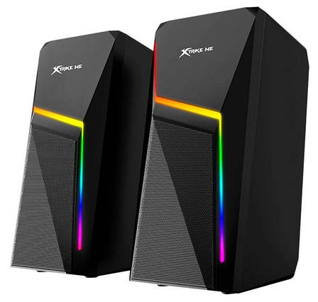 Колонки комп'ютерні XTRIKE ME SK-503 акустична система з підсвічуванням 6W Bluetooth RGB, фото 1