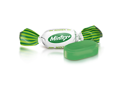 Карамель Mintex+ Mint зі смаком м´яти Roshen 1кг