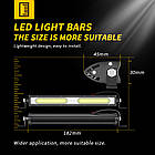 Led панель,ДХО, фара світлодіодна додаткова DXZ 12-24V (6500K) Алюмінієвий корпус, фото 5