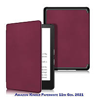 Чохол-книжка BeCover Smart для Amazon Kindle Paperwhite 11th Gen. 2021 Red Wine (707208) Dshop