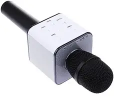 Дитячий бездротовий мікрофон караоке Q7 USB з функцією зміни голосу без чохла, фото 5