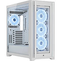 Корпус Corsair iCUE 5000X RGB QL Tempered Glass White (CC-9011233-WW) DShop